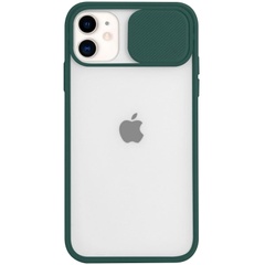 Чохол Camshield mate TPU зі шторкою для камери для Apple iPhone 11 (6.1 "), Зелений