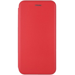 Кожаный чехол (книжка) Classy для Samsung Galaxy A21s Красный