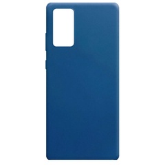 Силіконовий чохол Candy для Samsung Galaxy Note 20, Синій