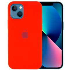 Чехол Silicone Case Full Protective (AA) для Apple iPhone 13 (6.1") Красный / Red