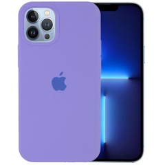 Чехол Silicone Case Full Protective (AA) для Apple iPhone 13 Pro (6.1") Сиреневый / Dasheen
