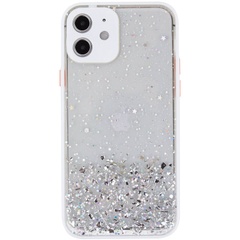 TPU чехол Spangle star с защитой камеры для Apple iPhone 11 (6.1") Белый
