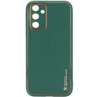 Кожаный чехол Xshield для Samsung Galaxy A15 4G/5G Зеленый / Army green