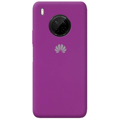 Чехол Silicone Cover Full Protective (AA) для Huawei Y9a Фиолетовый / Grape