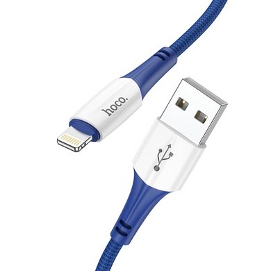 Дата кабель Hoco X70 Ferry USB to Lightning (1m), Blue