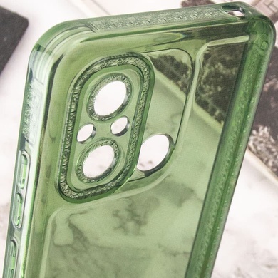 Чехол TPU Starfall Clear для Xiaomi Redmi 12C Зеленый