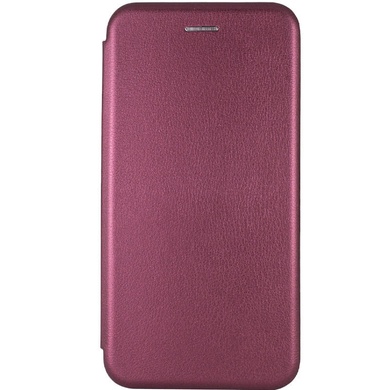 Кожаный чехол (книжка) Classy для Samsung Galaxy M14 5G Бордовый