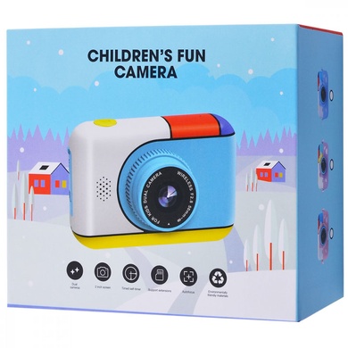 Детская фотокамера Baby Photo Camera Honey Голубой