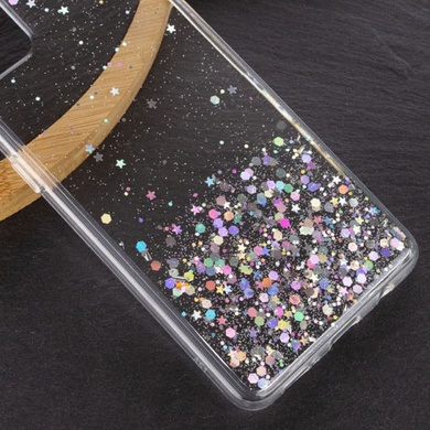 TPU чохол Star Glitter для Samsung Galaxy A04, Прозрачный