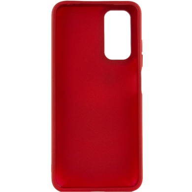 TPU чехол Bonbon Metal Style для Xiaomi Redmi Note 11 (Global) / Note 11S Красный / Red