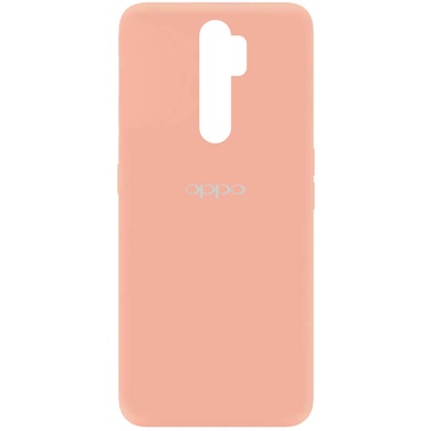 Чехол Silicone Cover My Color Full Protective (A) для Oppo A5 (2020) / Oppo A9 (2020) Розовый / Flamingo