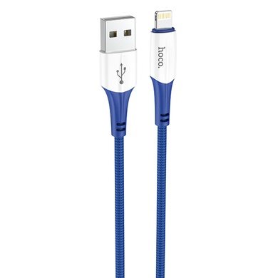 Дата кабель Hoco X70 Ferry USB to Lightning (1m), Blue