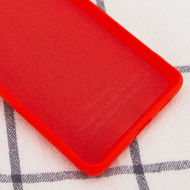 Чехол Silicone Cover Full without Logo (A) для Huawei Y6p Красный / Red