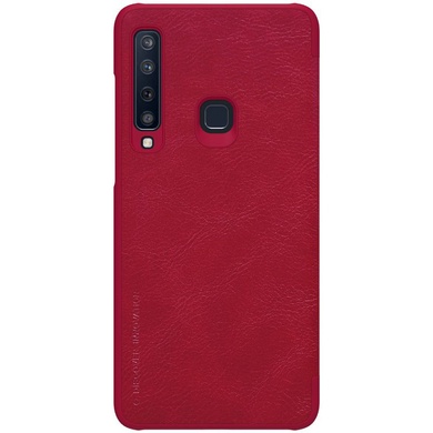 Кожаный чехол (книжка) Nillkin Qin Series для Samsung Galaxy A9 (2018) Красный