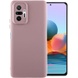 Чехол Silicone Cover Lakshmi Full Camera (A) для Xiaomi Redmi Note 10 Pro / 10 Pro Max Розовый / Pink Sand