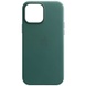 Шкіряний чохол Leather Case (AA) with MagSafe для Apple iPhone 14 (6.1"), Pine green