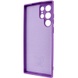 Чехол Silicone Cover Lakshmi Full Camera (A) для Samsung Galaxy S22 Ultra Фиолетовый / Purple