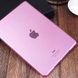 TPU чехол Epic Color Transparent для Apple iPad mini 1 / 2 / 3 Розовый