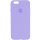 Чохол Silicone Case Full Protective (AA) для Apple iPhone 6/6s (4.7 "), Бузковий / Dasheen