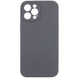 Чохол Silicone Case Full Camera Protective (AA) NO LOGO для Apple iPhone 12 Pro (6.1"), Серый / Dark Gray