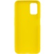 Силиконовый чехол Candy для Oppo A76 4G Желтый