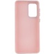 TPU чехол Bonbon Metal Style для Samsung Galaxy A55 Розовый / Light pink