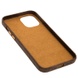 Кожаный чехол Croco Leather для Apple iPhone 12 Pro Max (6.7") Brown