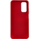 TPU чехол Bonbon Metal Style для Xiaomi Redmi Note 11 (Global) / Note 11S Красный / Red