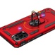 Ударопрочный чехол Serge Ring for Magnet для Xiaomi Redmi K40/K40 Pro/K40 Pro+/Poco F3/Mi 11i Красный