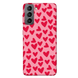 TPU чехол Love для Samsung Galaxy S21 FE, Hearts mini