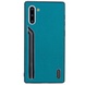 TPU чехол SHENGO Textile series для Samsung Galaxy Note 10 Зеленый