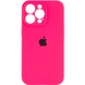 Чохол Silicone Case Full Camera Protective (AA) для Apple iPhone 13 Pro (6.1"), Рожевий / Barbie pink