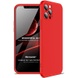 Пластиковая накладка GKK LikGus 360 градусов (opp) для Apple iPhone 12 Pro (6.1") Красный
