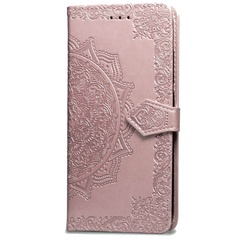 Кожаный чехол (книжка) Art Case с визитницей для Xiaomi Mi CC9 / Mi 9 Lite Розовый
