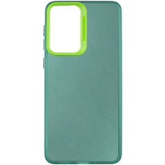 TPU+PC чохол Magic glow with protective edge для Samsung Galaxy S23, Green