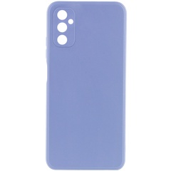 Силиконовый чехол Candy Full Camera для Samsung Galaxy M54 5G Голубой / Mist blue