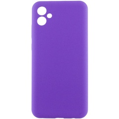 Чехол Silicone Cover Lakshmi Full Camera (AAA) для Samsung Galaxy A06 Фиолетовый / Amethyst