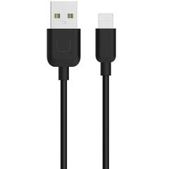Дата кабель Usams U-Turn USB to Lightning (0.25m) Черный