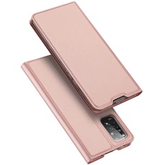 Чехол-книжка Dux Ducis с карманом для визиток для Xiaomi Redmi Note 11 Pro (Global) / Note 11 Pro 5G Rose Gold