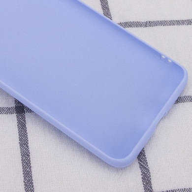 Силіконовий чохол Candy для Samsung Galaxy A34 5G, Блакитний / Lilac Blue