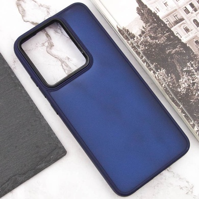 Чохол TPU+PC Lyon Frosted для Xiaomi Redmi 13C / Poco C65, Navy Blue