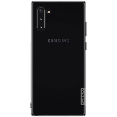 TPU чохол Nillkin Nature Series для Samsung Galaxy Note 10, Серый (прозрачный)
