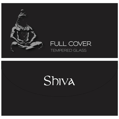 Защитное стекло Shiva (Full Cover) для Apple iPhone 14 Pro Max (6.7") Черный