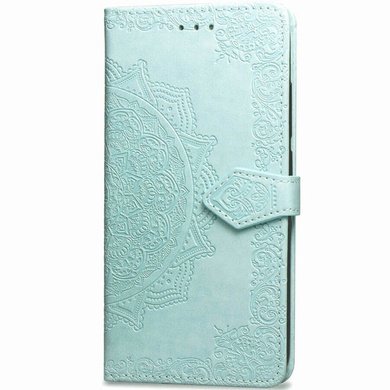 Кожаный чехол (книжка) Art Case с визитницей для Huawei Honor 20 Pro Бирюзовый
