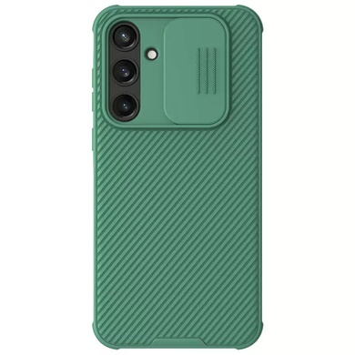 Карбонова накладка Nillkin CamShield Pro для Samsung Galaxy A55, Deep Green