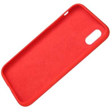 Чехол Silicone Case Hand Holder для Apple iPhone XS Max (6.5") Красный / Red