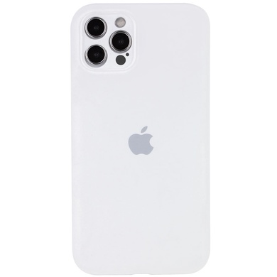 Чохол Silicone Case Full Camera Protective (AA) для Apple iPhone 14 Pro (6.1"), Білий / White