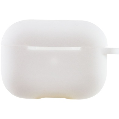 Силіконовий футляр для навушників AirPods Pro 2, Білий / White