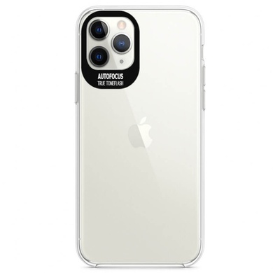 TPU чехол Epic clear flash для Apple iPhone 11 Pro Max (6.5") Бесцветный / Черный