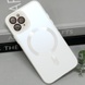 Чехол TPU+Glass Sapphire Midnight with MagSafe для Apple iPhone 14 Pro (6.1") Белый / White